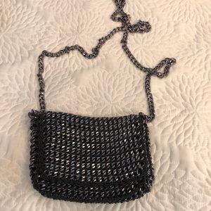 Sondra Roberts Metallic Crossbody Bag